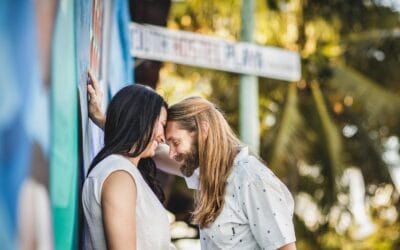 Engagement photos in Playa del Carmen
