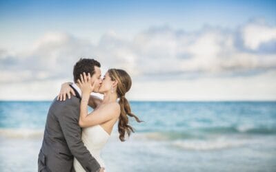 Wedding photos at Secrets Maroma Cancun