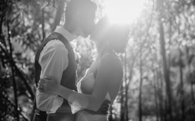 Wedding photos at Sandos Caracol Eco Resort