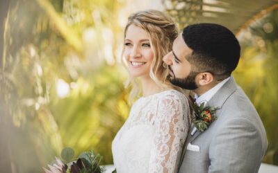Wedding photos at Dreams Tulum’s C.C. & Gitano