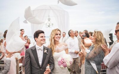 Wedding photos at Grand Velas, Playa del Carmen