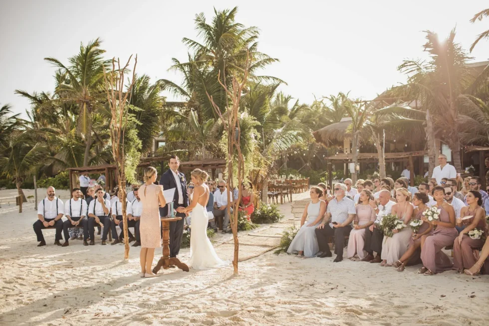 Wedding Photography at Dune Tulum Hotel